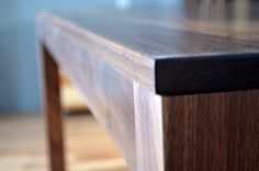 Solid Walnut Dining Table 6 small