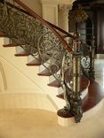 Exquisite Hand Forged Railing For Curving Staircase 2 small