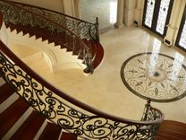Exquisite Hand Forged Railing For Curving Staircase 3 small