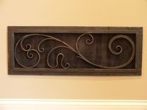Hand-Forged Railing & Custom Air Vent In Craftsman Home 3 small