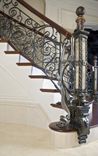 Exquisite Hand Forged Railing For Curving Staircase 5 small
