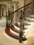 Exquisite Hand Forged Railing For Curving Staircase 6 small