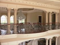 Exquisite Hand Forged Railing For Curving Staircase 4 small