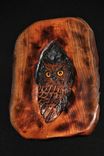 Wood Owl Wall Art 2 small