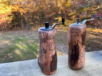 Salt And Pepper Grinders 2 small