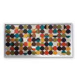 Geometric Wall Art, Abstract Circles Mid-Century Modern 1 small