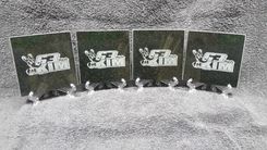 Your Logo Engraved On Decanter Rocks Glasses Shot Glasses  Granite Coasters And A Presentation Case 4 small
