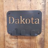 Custom Name Wall Leash Holder 4 small