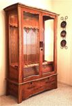Mesquite & Cherry Gun Cabinet 2 small