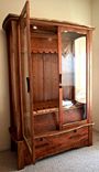 Mesquite & Cherry Gun Cabinet 3 small