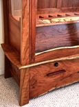 Mesquite & Cherry Gun Cabinet 4 small