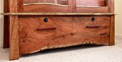 Mesquite & Cherry Gun Cabinet 7 small