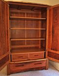 Mesquite & Cherry Armoire 2 small