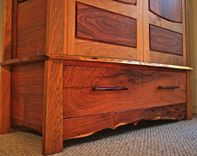 Mesquite & Cherry Armoire 3 small