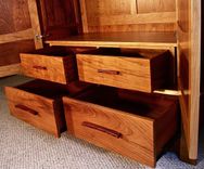 Mesquite & Cherry Armoire 4 small