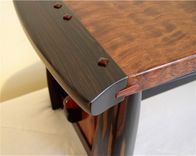 Figured Bubinga & Ebony Bench 2 small