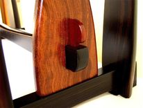 Figured Bubinga & Ebony Bench 4 small