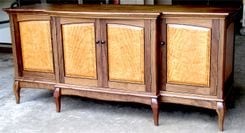 Walnut & Figured Cherry Buffet 1 small