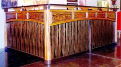Ebony & Mahogany Reception Station 1 small