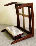 Bubinga & Figured Maple Prayer Kneeler 2 small