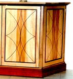 Buffet W/ String Inlay Doors 2 small