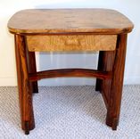 Burl Top Side Table 2 small