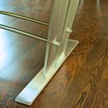 Walnut & Stainless Steel Dining Table 2 small