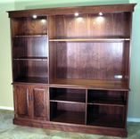Classical Walnut Display Cabinet 2 small