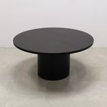 Modern Round Shape Custom Conference Table, Laminate Top - Newton Meeting Table 1 small