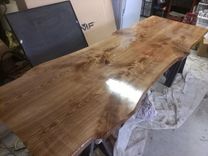 Ash Slab Modern Dining Table 2 small