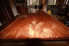 Live Edge Walnut Table With Stainless O Base 4 small
