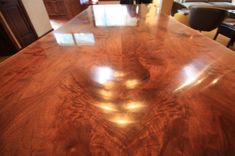 Live Edge Walnut Table With Stainless O Base 2 small