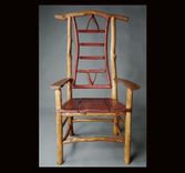 Natural Wood Oriental Chair 1 small