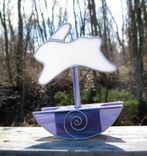 Rocking Bunny In 3d Stained Glass 1 small