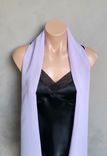 Lavender Chiffon Scarf 2 small