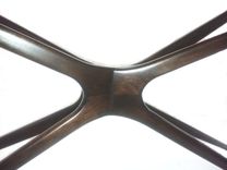 Double X Hall Table. 3 small