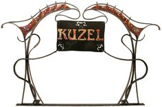 Sign, Art Nouveau 2 small