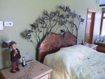 Bed With Oak Tree And Blue Birds 2 small