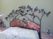 Bed With Oak Tree And Blue Birds 3 small