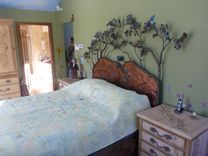 Bed With Oak Tree And Blue Birds 4 small