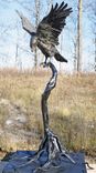 Welded Sculpture, Migizii Manidoo. (Eagle Spirit) 3 small