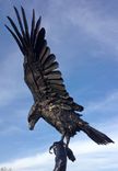 Welded Sculpture, Migizii Manidoo. (Eagle Spirit) 6 small