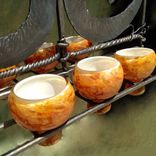 Candle Chandelier, Art Nouveua 4 small