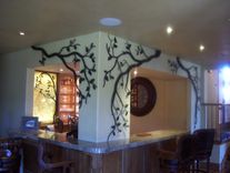 Steel Vine Wall Decoration 2 small
