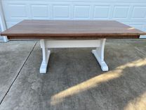 Walnut Tresstle Table 1 small