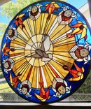 Stained Glass Panel - The Gift 2 small