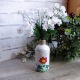 Folk Art Vase I Love Mommy Gift For Mommy Pot Dandelion Vase Wildflower Vase 6 small