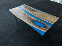 English Walnut River Coffee Table 4 small