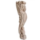 Carved Stair Newel Post Lion 1 small