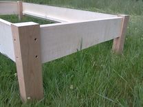 Live Edge Hard Maple And Black Cherry Bed Frame 1 small